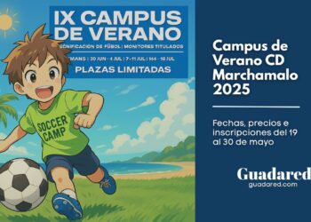 Campus de Verano CD Marchamalo 2025: Fechas, precios e inscripciones del 19 al 30 de mayo
