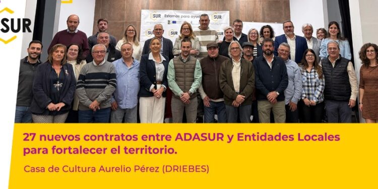Firma de Contratos de Ayudas LEADER 2-2024 con Ayuntamientos de La Alcarria Sur para Proyectos No GDR