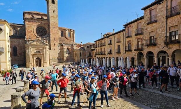 Sigüenza se suma al programa ‘7000PasosX’ con más de 150 participantes para fomentar una vida activa y hábitos saludables en Castilla-La Mancha