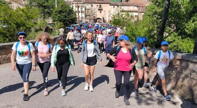 Sigüenza se suma al programa ‘7000PasosX’ con más de 150 participantes para fomentar una vida activa y hábitos saludables en Castilla-La Mancha