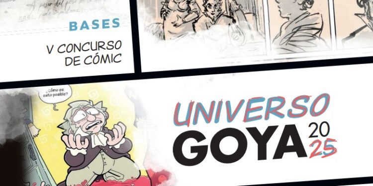 V Concurso de Cómic “Universo Goya”: participa con tu obra inédita y gana hasta 2.000 euros