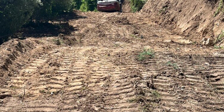 Inicio de las obras de saneamiento integral en Horche para mejorar la red de colectores y optimizar la depuradora