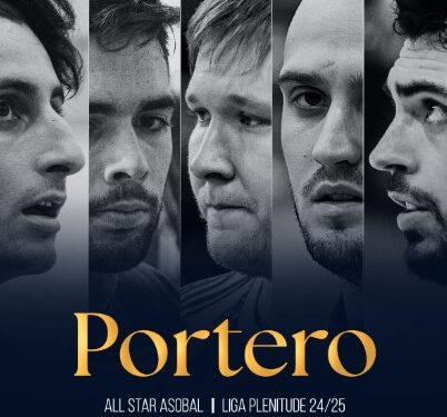 Haitz Gorostidi, del BM Guadalajara, entre los candidatos al Equipo Estrella ASOBAL 24/25