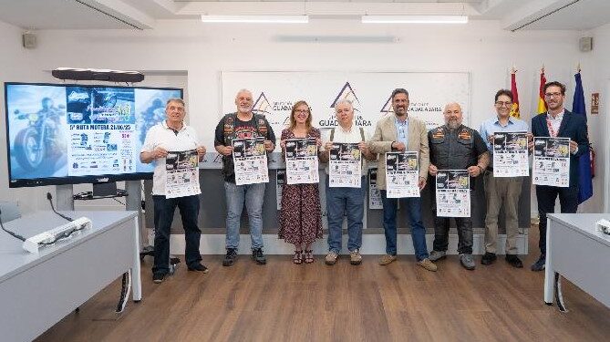 5ª Ruta Motera Guadalajara 1.000 km entre castillos: Recorrido por Alcarria y Alto Tajo el 21 de junio