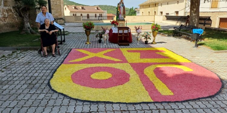 Corpus Christi 2025 en Albalate de Zorita: alfombras de sal, altares y devoción popular