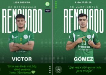 Miguel Gómez y Víctor Martín renuevan con el CD Marchamalo para la temporada 2025-26