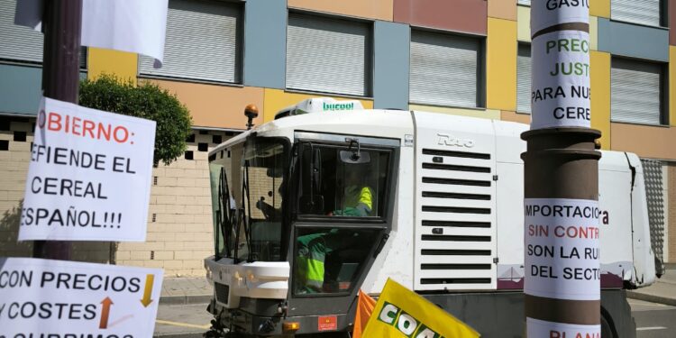 Crisis del cereal en Guadalajara: agricultores en pie de guerra