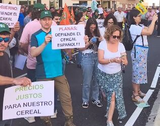 Crisis del cereal en Guadalajara: agricultores en pie de guerra