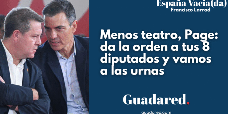 Menos teatro, Page: da la orden a tus 8 diputados y vamos a las urnas