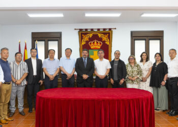Marchamalo recibe a representantes de la ciudad china de Yulin, interesados en la Ciudad del Transporte y el nuevo puerto seco