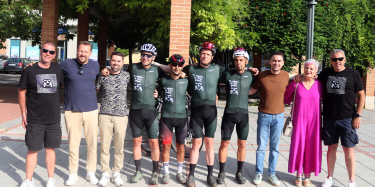 El Motor de tus Pasos inicia su segundo reto en bicicleta de Cabanillas a Montpellier por el Síndrome de Charcot-Marie-Tooth