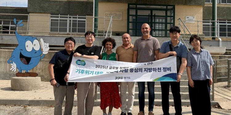 Expertos surcoreanos en tratamiento de aguas visitan la ETAP de la MAS para conocer el modelo español