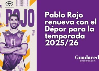 Pablo Rojo renueva con el Dépor para la temporada 2025/26: continuidad en el centro del campo alcarreño