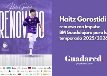 Haitz Gorostidi renueva con Impulse BM Guadalajara para la temporada 2025/2026