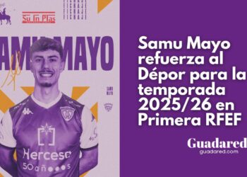 Samu Mayo refuerza al C.D. Guadalajara para la temporada 2025/26 en Primera RFEF