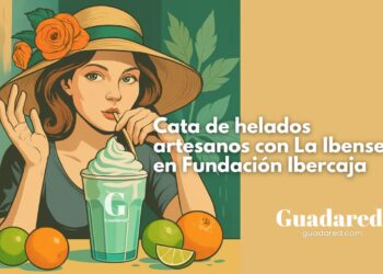 Cata de helados artesanos en Guadalajara con La Ibense en Fundación Ibercaja
