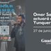 Concierto de Omar Samba en Yunquera de Henares el 27 de junio por las Fiestas de San Pedro