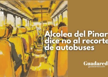 Alcolea del Pinar protesta por recorte de paradas de autobús