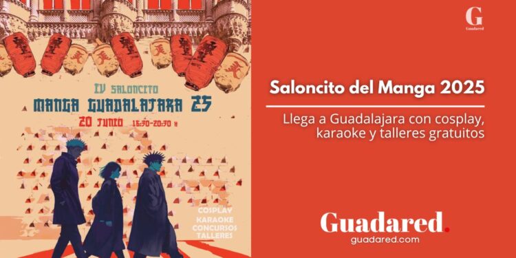 El IV Saloncito del Manga llega a Guadalajara con cosplay, karaoke y talleres gratuitos