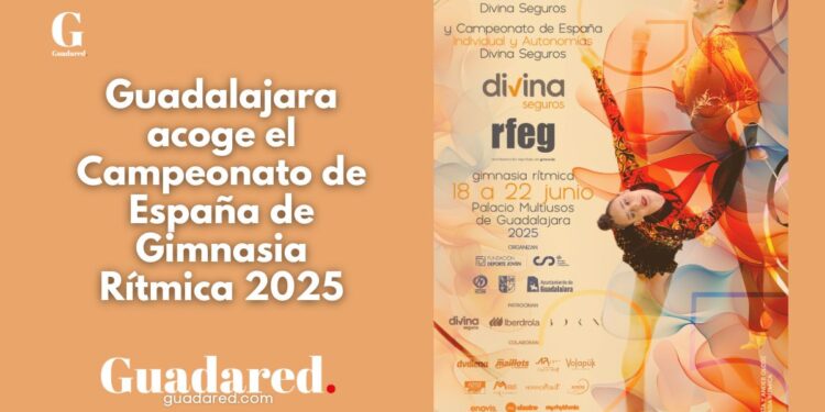 Guadalajara acoge el Campeonato de España de Gimnasia Rítmica 2025 con cinco días de competición de élite