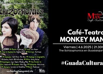 The Schizophonics en Guadalajara: concierto explosivo de rock garage en la Sala Monkey Man el 4 de julio