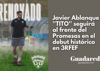 Tito Ablanque seguirá como entrenador del CD Guadalajara B tras el ascenso a Tercera RFEF