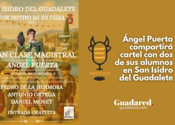 Ángel Puerta compartirá cartel con dos de sus alumnos en San Isidro del Guadalete
