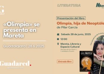 Presentación en Guadalajara de «Olimpia, hija de Neoptólemo», la novela histórica de Pilar García Arroyo