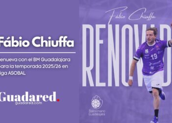 Fábio Chiuffa renueva con el BM Guadalajara para la temporada 2025/26 en Liga ASOBAL