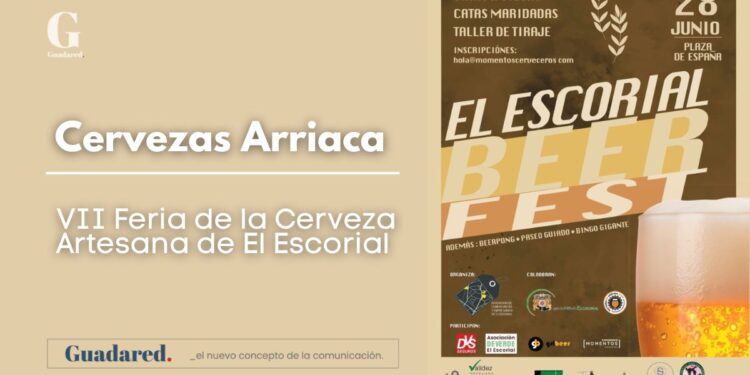 Cervezas Arriaca participa en la VII Feria de la Cerveza Artesana de El Escorial con su propuesta desde Yunquera