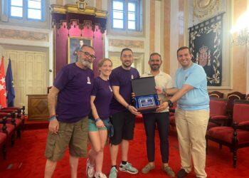 Guadalajara celebra la tradición gigantera con su participación en el encuentro de Gigantes y Cabezudos de Alcalá de Henares