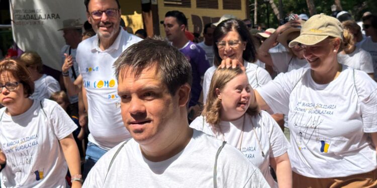 Guadalajara celebra con éxito la II Marcha Solidaria Down por la inclusión social