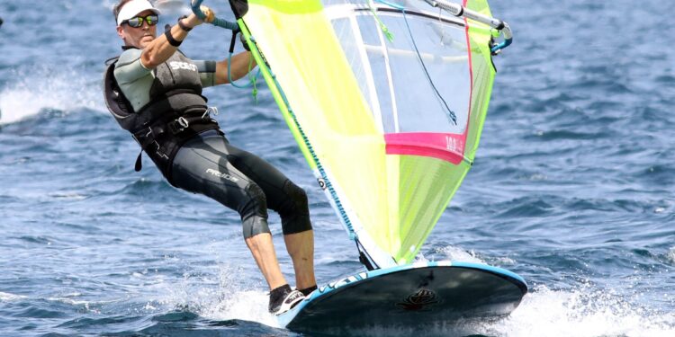 Alfonso Tertre, tercer clasificado en el Campeonato Ibérico de Fórmula Windsurf 2025 en Portugal
