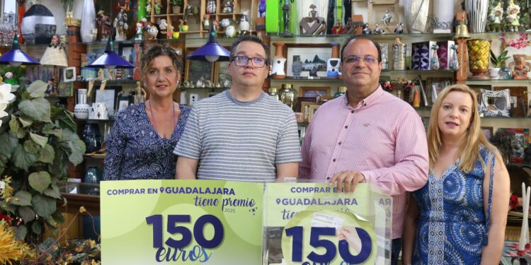 Más de 12.000 euros en premios en la campaña de comercio local de primavera en Guadalajara