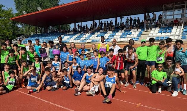II Encuentro de Atletismo en Guadalajara reúne a más de 250 deportistas y homenajea a referentes del atletismo local