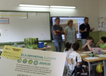 Becas deportivas en Alovera para los mejores alumnos: educación y deporte unidos