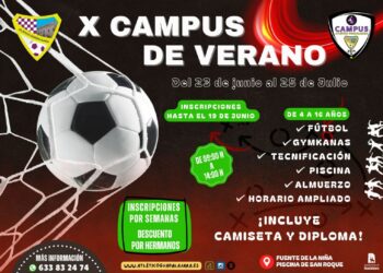 X Campus de Verano Atlético Guadalajara 2025: fútbol, piscina y diversión para niños del 23 de junio al 25 de julio