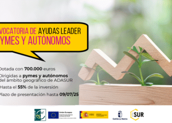 ADASUR abre convocatoria de ayudas Leader para impulsar la inversión de pymes y autónomos en la comarca de la Alcarria Sur