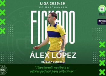 Álex López refuerza la defensa del CD Marchamalo con juventud y jerarquía