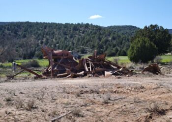 Desmantelada una cantera abandonada en Huertahernando para restaurar la ribera del Alto Tajo