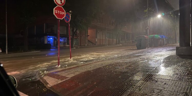 El Ayuntamiento de Guadalajara actúa ante la fuerte tormenta con granizo y evalúa los daños