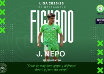 J. Nepo, nuevo fichaje del CD Marchamalo para reforzar el centro del campo
