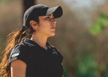 Elena Melich, primera golfista profesional de Guadalajara, inicia su carrera con el apoyo del Ayuntamiento de Marchamalo