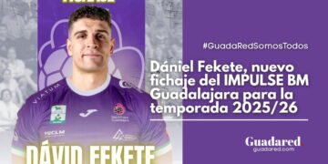 Dániel Fekete, nuevo fichaje del IMPULSE BM Guadalajara para la temporada 2025/26
