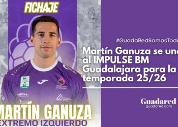 Martín Ganuza, nuevo fichaje del IMPULSE BM Guadalajara para reforzar el extremo izquierdo
