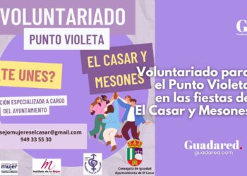 El Consejo Local de las Mujeres por la Igualdad de El Casar lanza campaña de voluntariado para el Punto Violeta en las fiestas de El Casar y Mesones