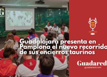 Guadalajara presenta en Pamplona el nuevo recorrido de los encierros y avanza hacia la Fiesta de Interés Turístico Nacional