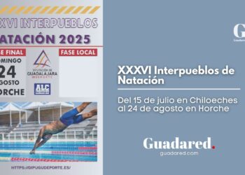 XXXVI Interpueblos de Natación: Chiloeches da el pistoletazo de salida el 15 de julio y la final será en Horche el 24 de agosto