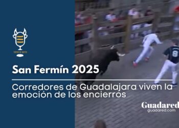 San Fermín 2025: corredores de Guadalajara viven la emoción de los encierros