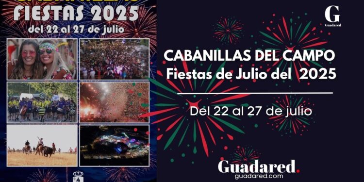 Fiestas de Julio 2025 en Cabanillas del Campo